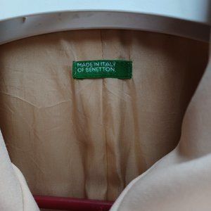 Made in Italy of Benneton  Vintage Blazer Size 40, US size 10 or Medium